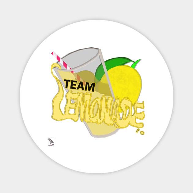 Team Lemonade - OG Colours Magnet by Cheesetoken